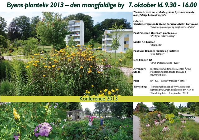 Byens Planteliv 2013 – Den mangfoldige by